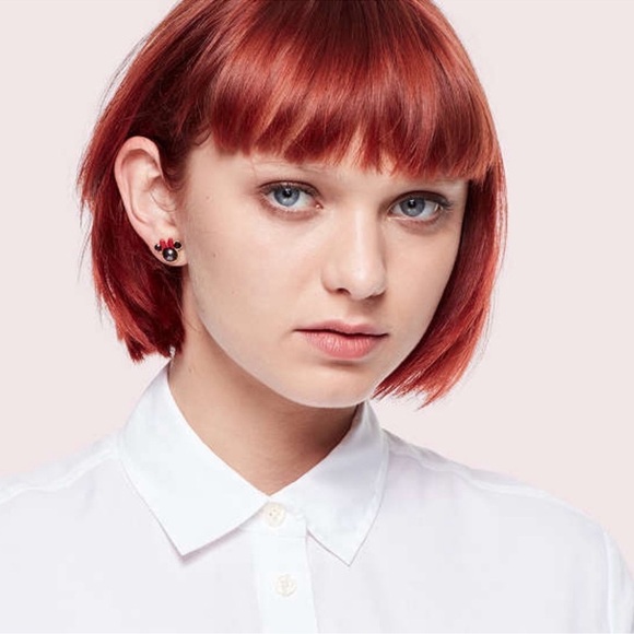 KATE SPADE • Disney X Minnie Mouse Disneyland Stud Earrings - Picture 2 of 7